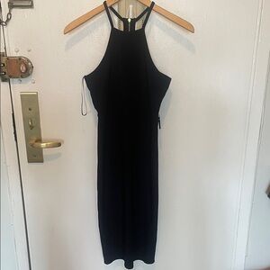 Express Black Sheath Cocktail Dress